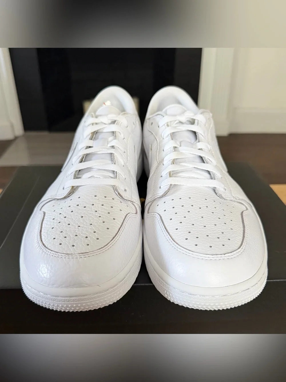Air Jordan 1 Low Golf “Triple White” - Mens Size 14 - (DD9315-101)